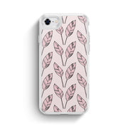 Nearly You iPhone Case -Falling Leaves in Rose