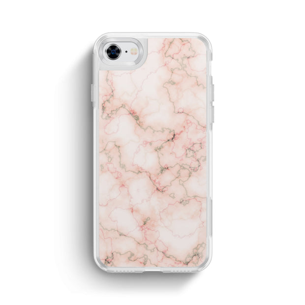 Nearly You iPhone Case -Old Pink Marble