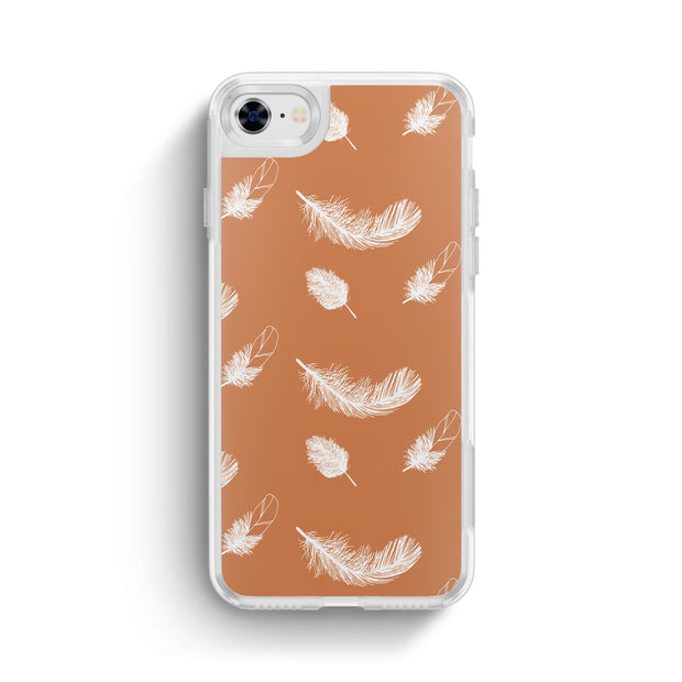 Nearly You iPhone Case -Feathers Falling During Sunset