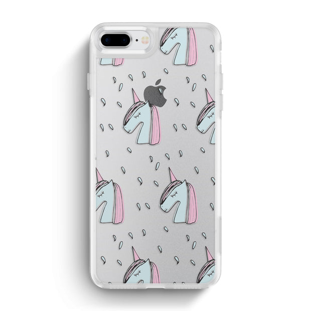 Nearly You iPhone Case - Unicorns under the rain