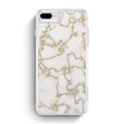 Nearly You iPhone Case -Soft Golden Marble