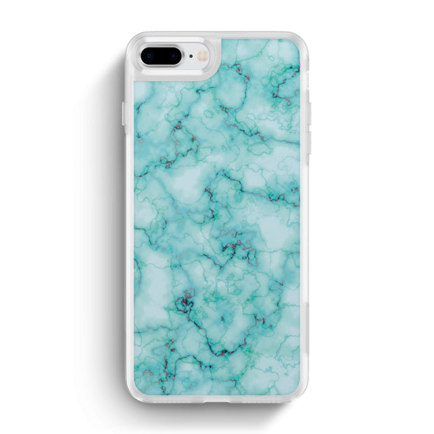 Nearly You iPhone Case -Ocean Chilling Marble