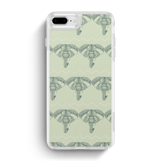 Nearly You iPhone Case -Namaste in Light Green