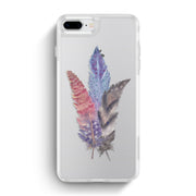 Nearly You iPhone Case -Periwinkle Feather