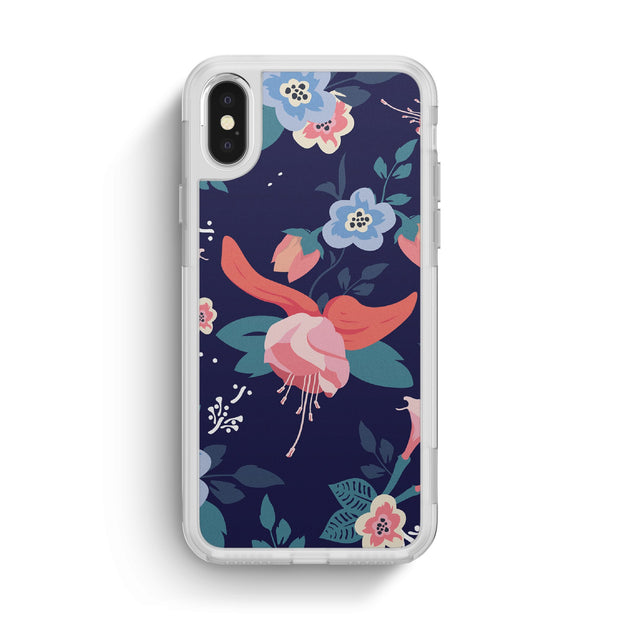 Nearly You iPhone Case -Moonlight Flowers