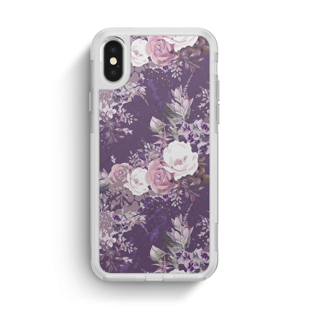 Nearly You iPhone Case -Purple Bouquet