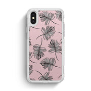 Nearly You iPhone Case -Sky Falling Leaves in Pink