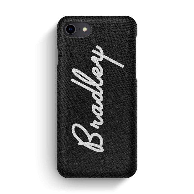 Milano Saffiano Leather iPhone Case - Cali Signature Series