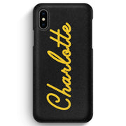 Milano Saffiano Leather iPhone Case - Cali Signature Series