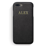 Milano Saffiano Leather iPhone Case - Monogram Me