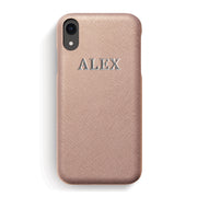 Milano Saffiano Leather iPhone Case - Monogram Me