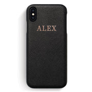 Milano Saffiano Leather iPhone Case - Monogram Me